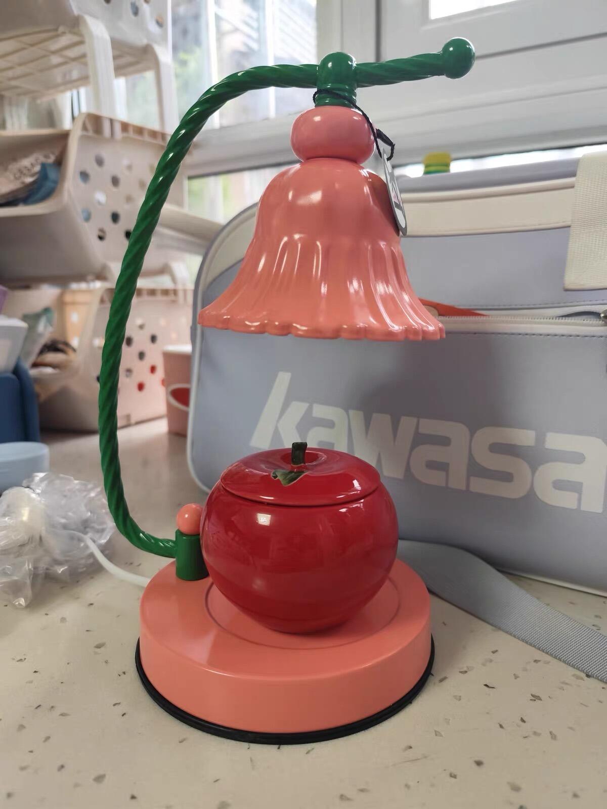 Pink Flower Candle Warmer Lamp, customer photo