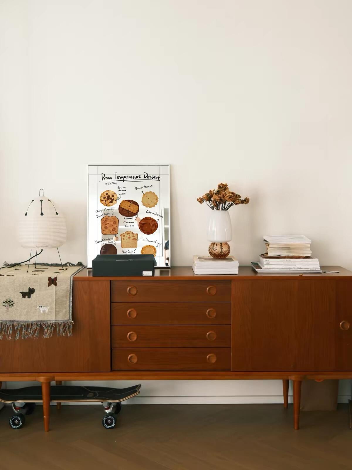 Dessert Printed Mirror Wall Art, customer photo