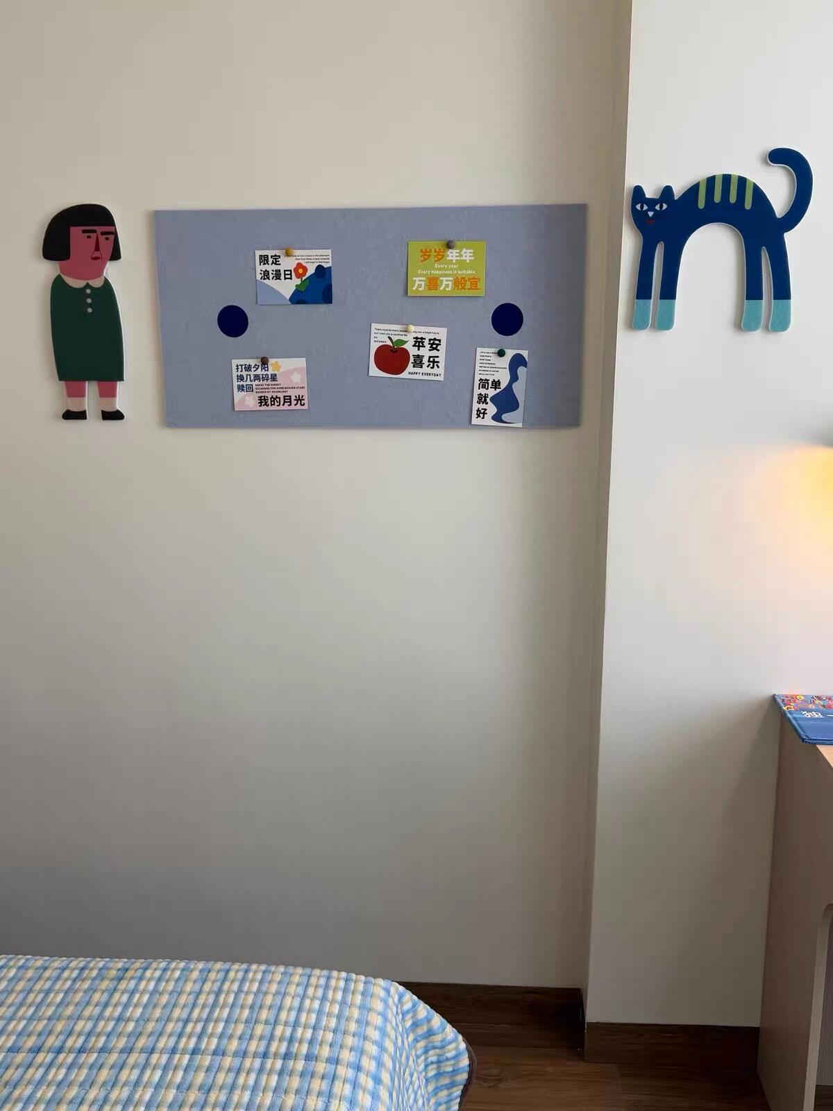 Dotted Felt Bulletin Board, customer photo