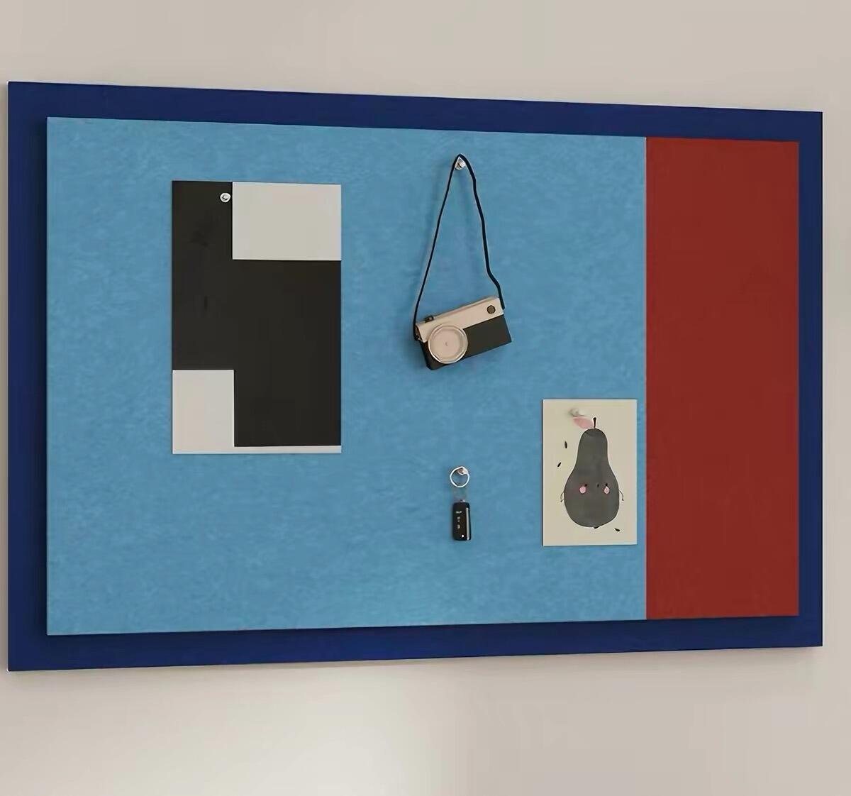 Bauhaus Color Block Pin Board, customer photo