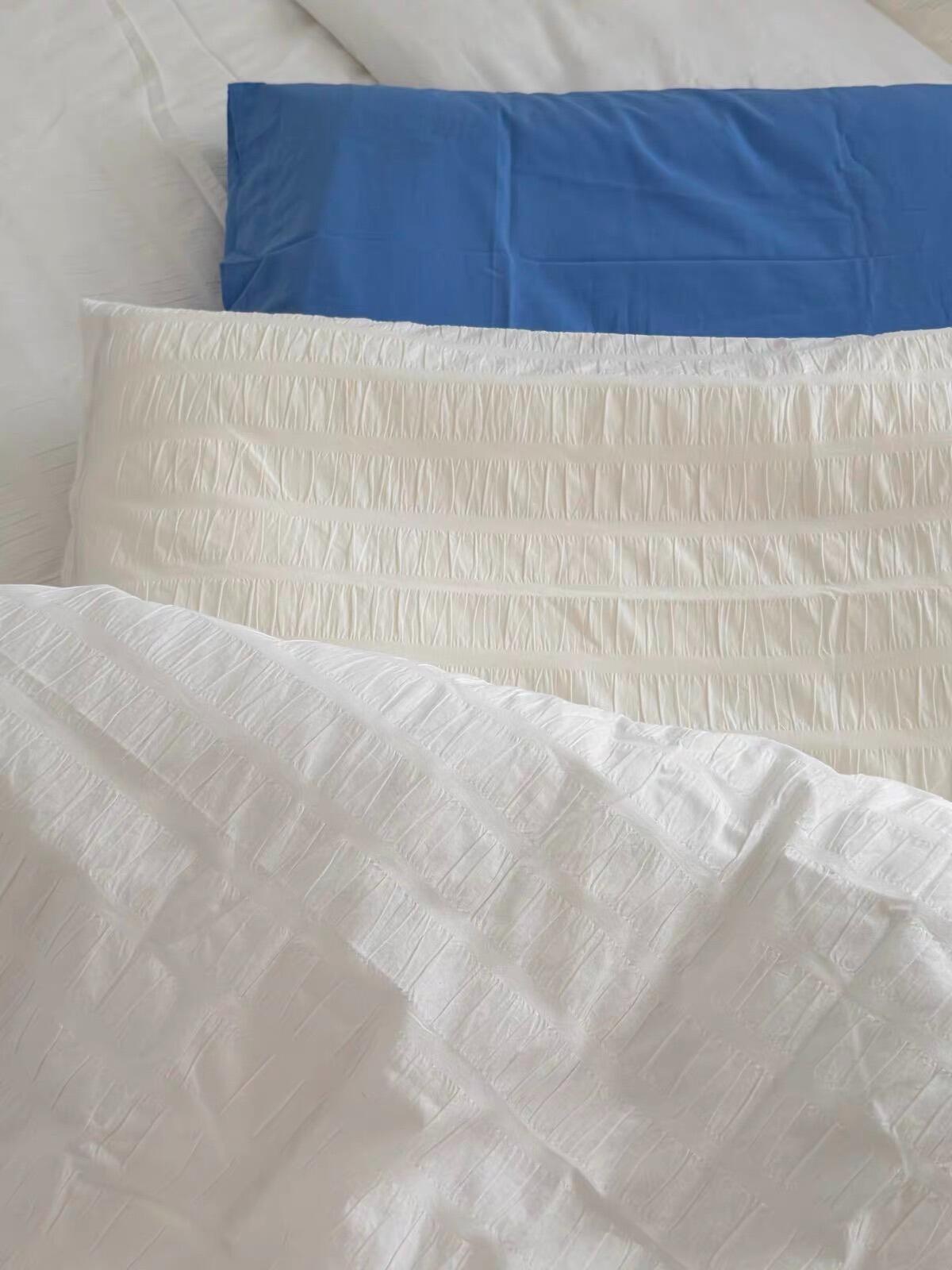 Bubble Jacquard Duvet Cover Set, customer photo