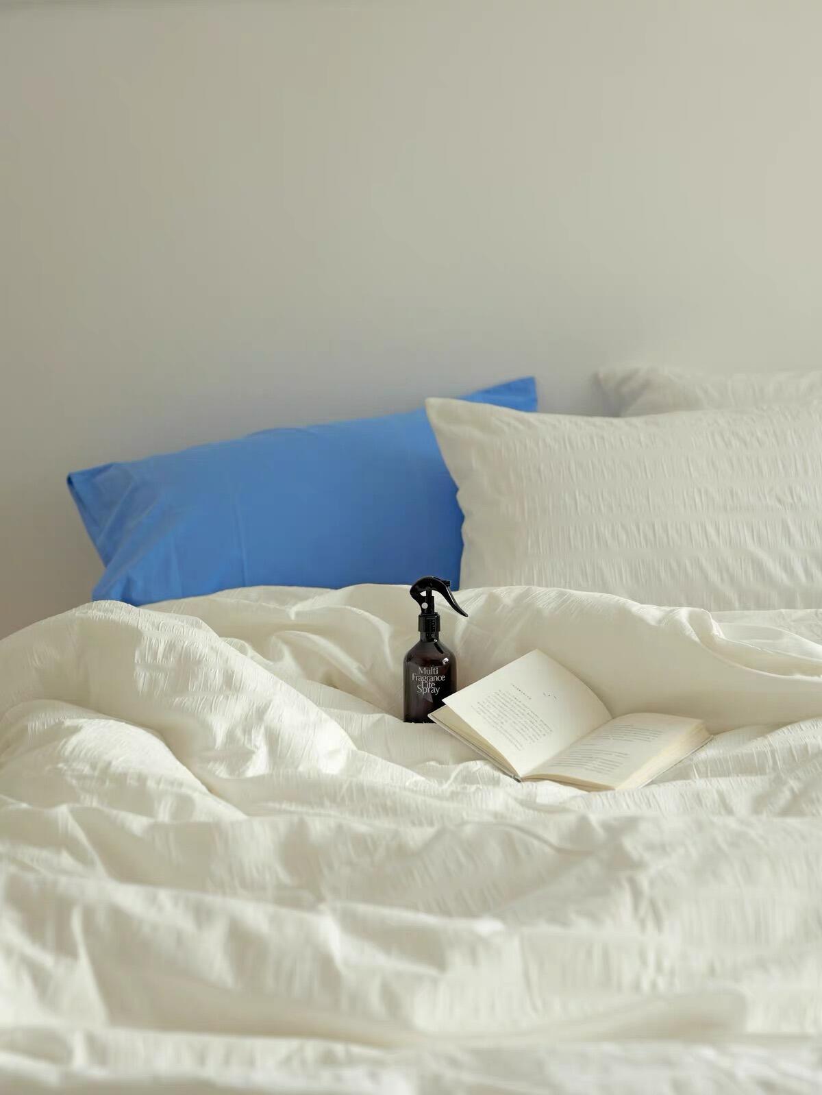Bubble Jacquard Duvet Cover Set, customer photo