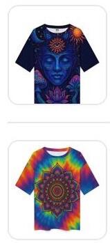 Unisex Mushroom Bloom Oversized T-Shirt