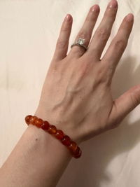 Carnelian Crystal Bracelet
