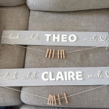 Customer photo for Personalized Look What I Made Art Display