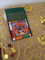 Small Dorje Phurba (Vajrakilaya) Protection Yantra Protective Amulet |  | 2 in by 2 in