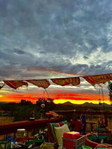 Huge Medicine Buddha Prayer Flag Banner | 27in x 36in | 1 single flag | Poly Silk | vertical flag or wall