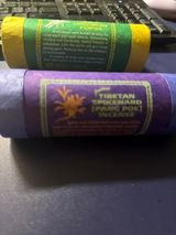 Ancient Tibetan Benzoin Resin incense |  30 sticks | w/ Mini Incense Holder