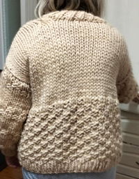 PATTERN BOOK // Kate Moss Oversized Cardi