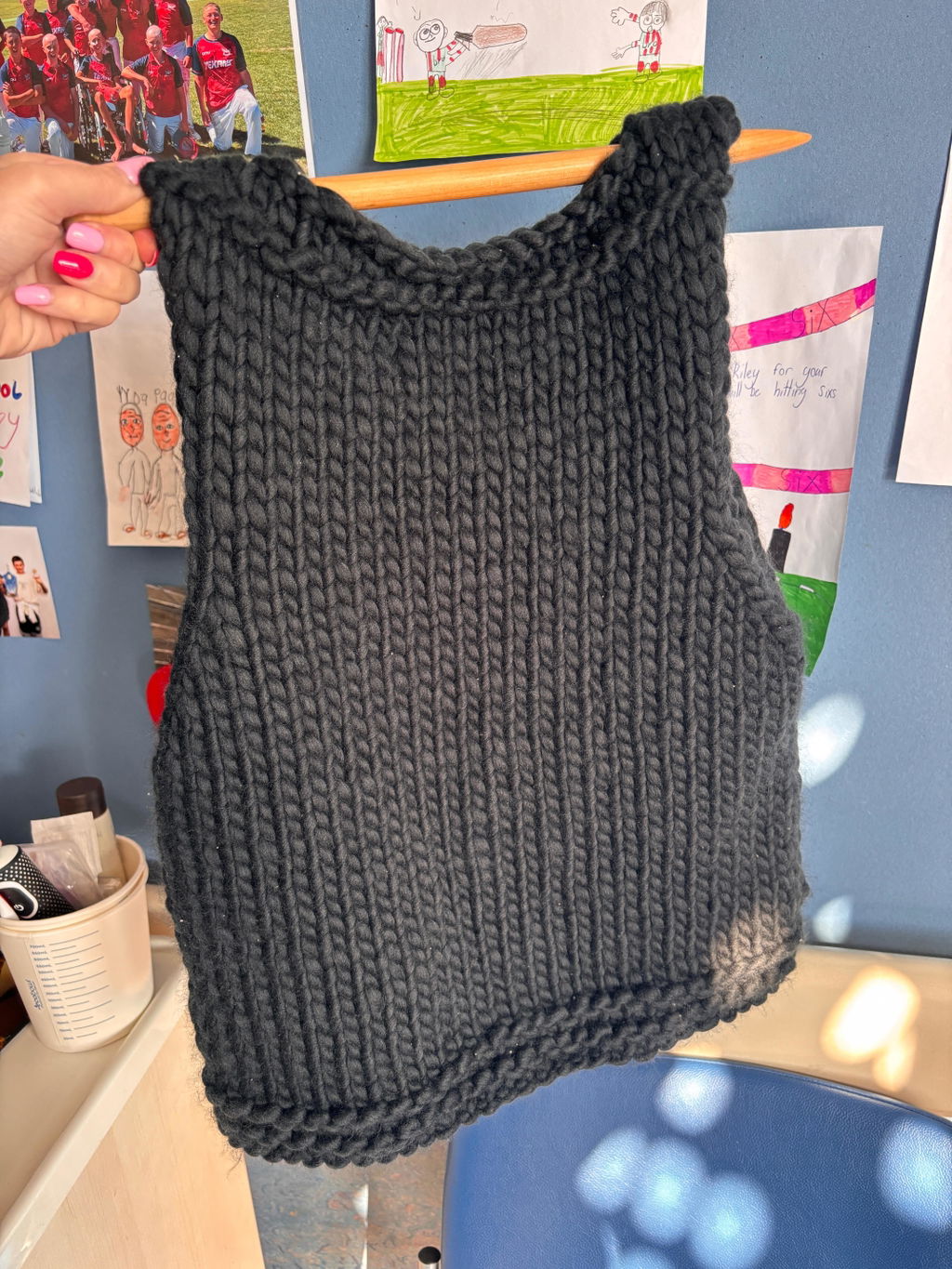 // Merino Knit Kit // START HERE Vest
