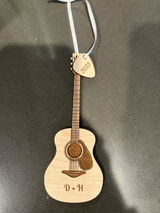 Personalized Acoustic Guitar Ornament