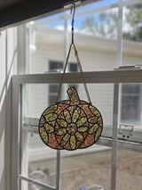 Style 211 Daisy Pumpkin Laser Cut Outline Frame Blank