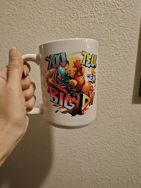 You Tell 'Em Big D Mug