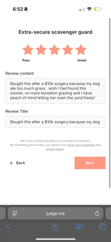 Anonymous review photo
