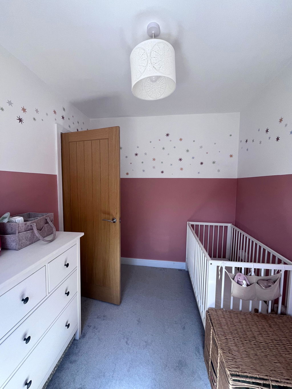 Scandi Starburst Nursery Wall Stickers