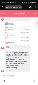 Fraud website, mislead the product review photo
