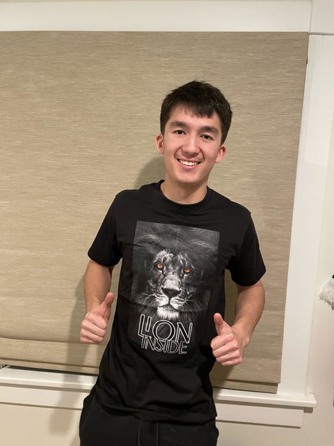 LION-INSIDE Men’s heavyweight tee