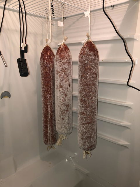 Pre-tied Clear Fibrous Salami Casings 76mm