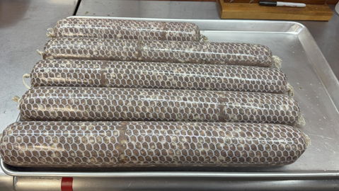 Fibrous String Effect Protein-Lined Casings 76mm