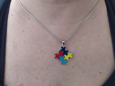 Autsim Awareness Necklace