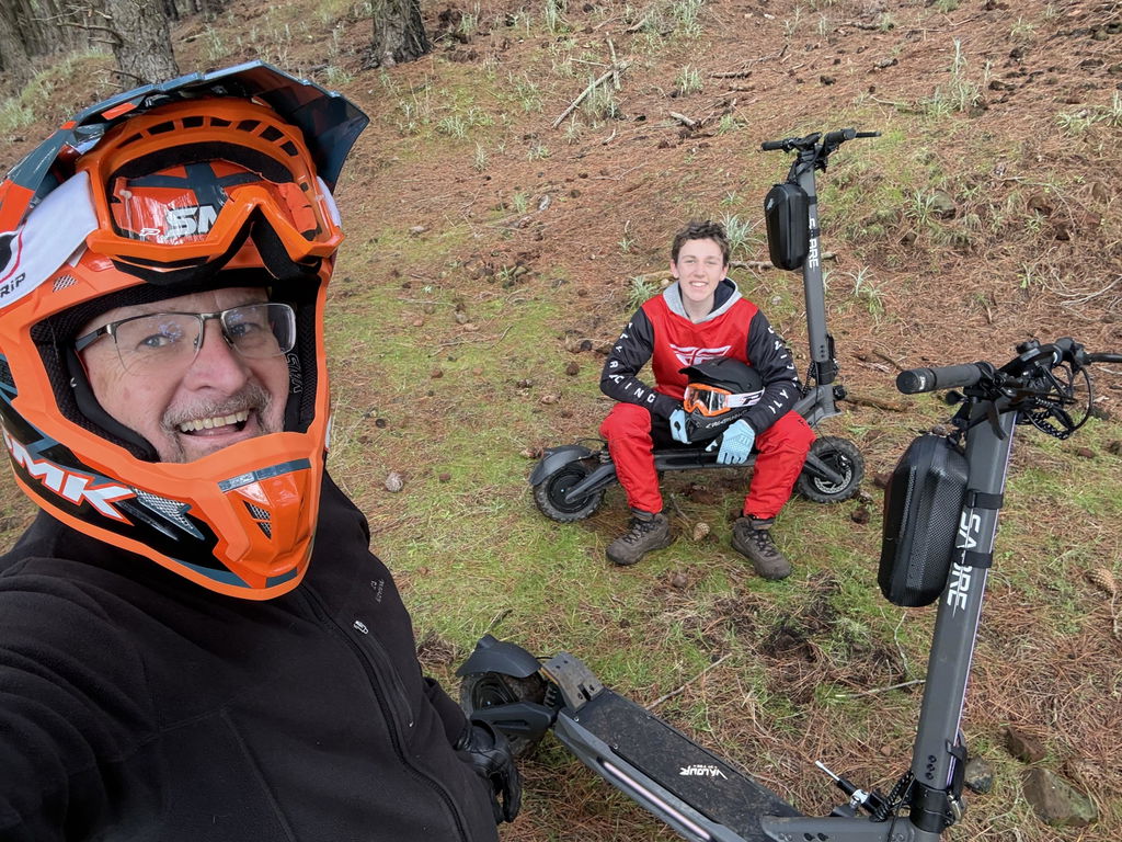 SABRE All-Terrain Dual-Motor Electric Scooter (60V)
