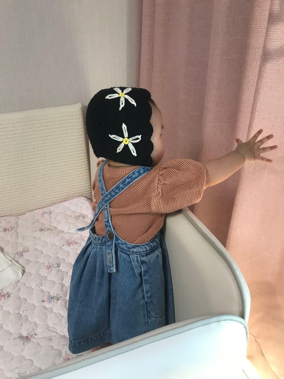 The Oversized Denim Pinafore Kids – The Simple Folk
