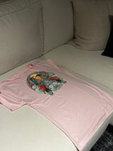 Oversized 'Two Birds' Boxy Tee