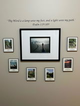 Custom Die Cut Vinyl Lettering "Thy Word is a...