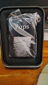 Black Engraved Lighter