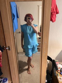 Linzi shorts co-ord - Aqua