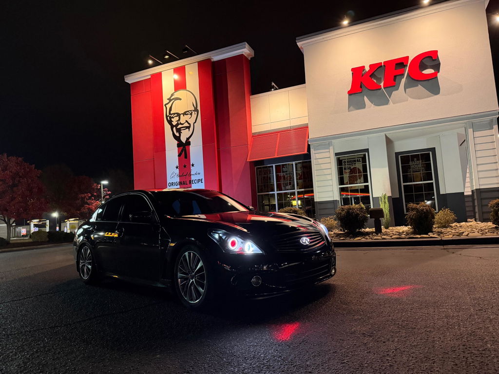 G37 Sedan Angel Eye Headlights