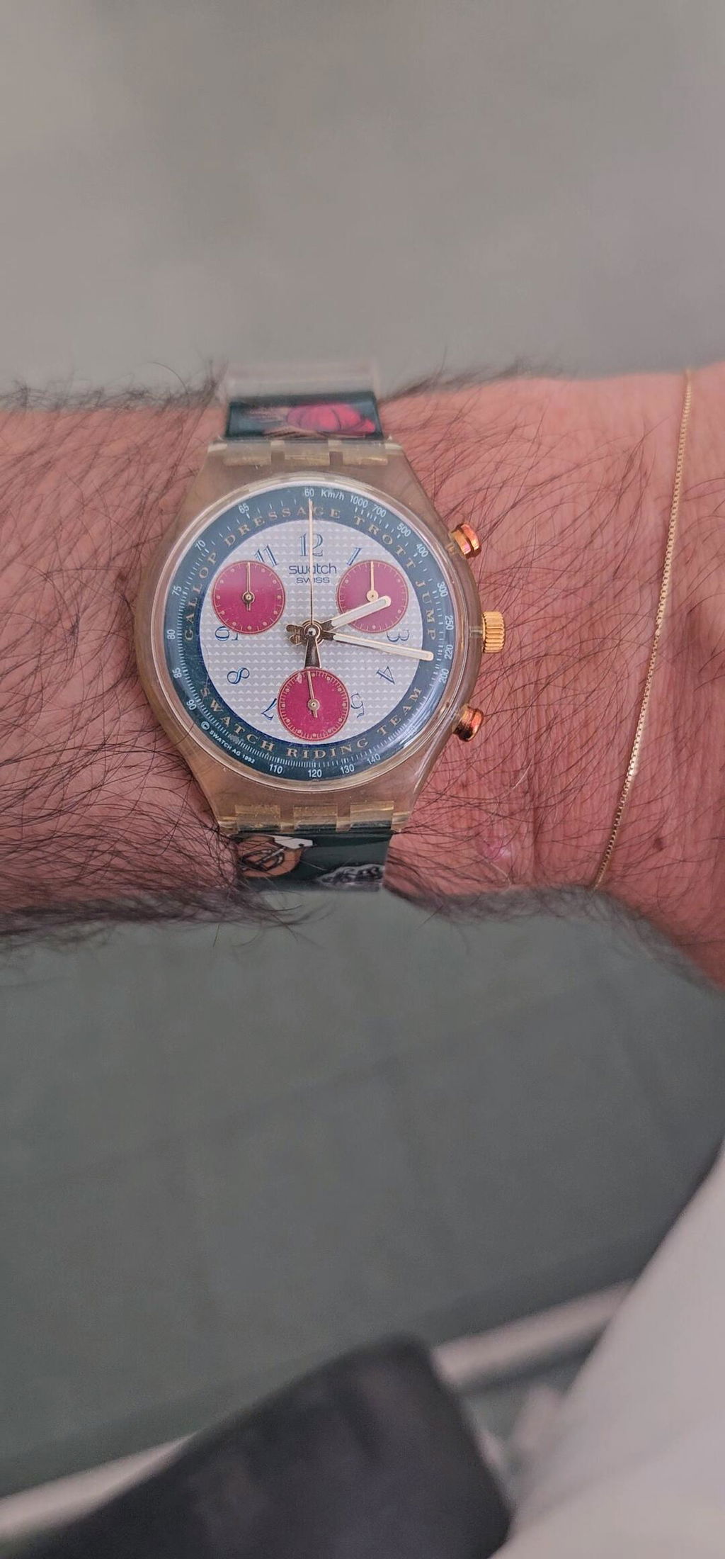 Swatch Chrono Riding Star SCK102 1992