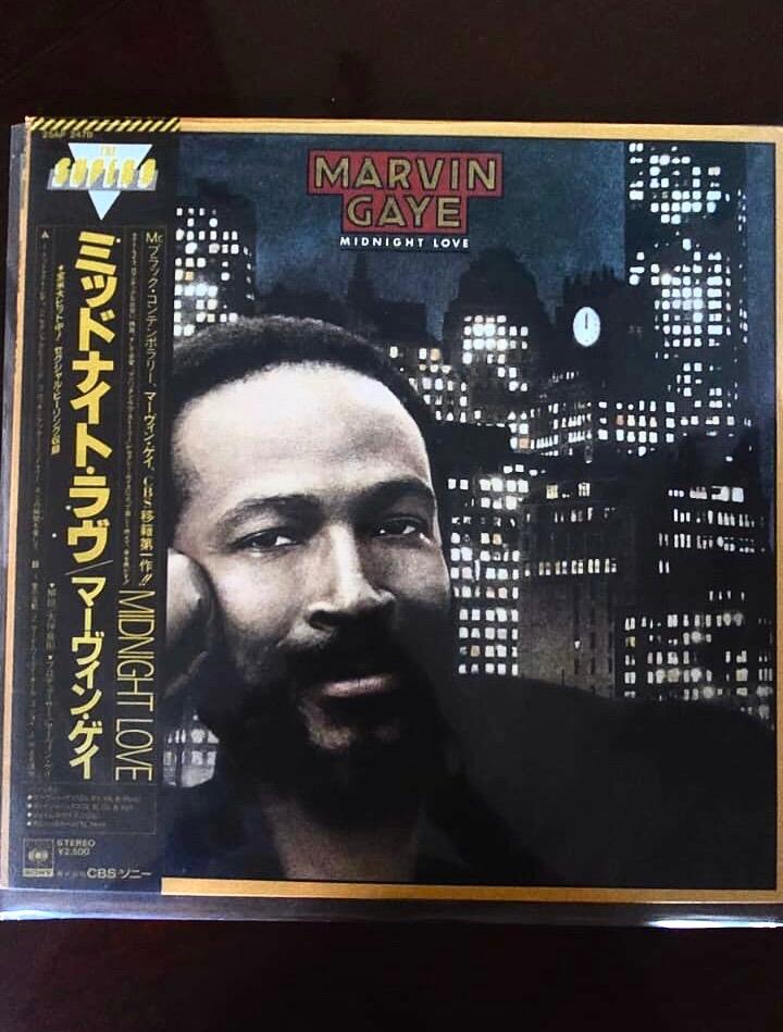 MARVIN GAYE – Midnight Love Prima Stampa Giapponese 25AP 2470 1982 OBI