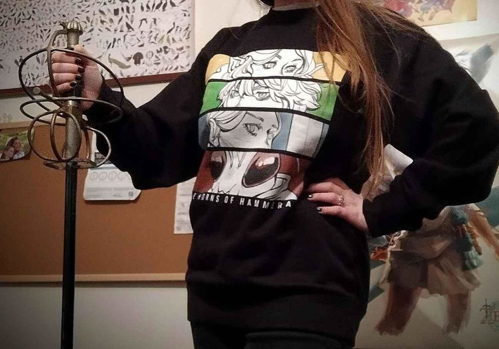 Horns of Hammerad Sweatshirt  (Fitted Style)