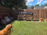 Firewood Rack Support Bases   Black or Brown  Woodhaven