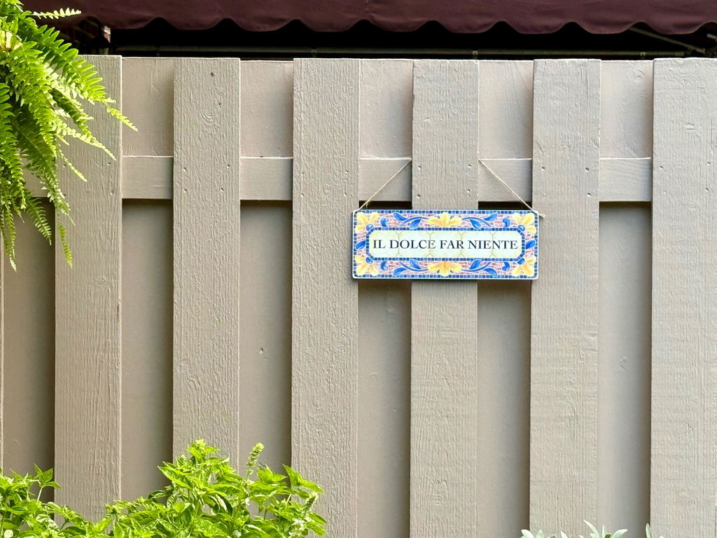 Tile Plaque Blue Custom Metal Sign