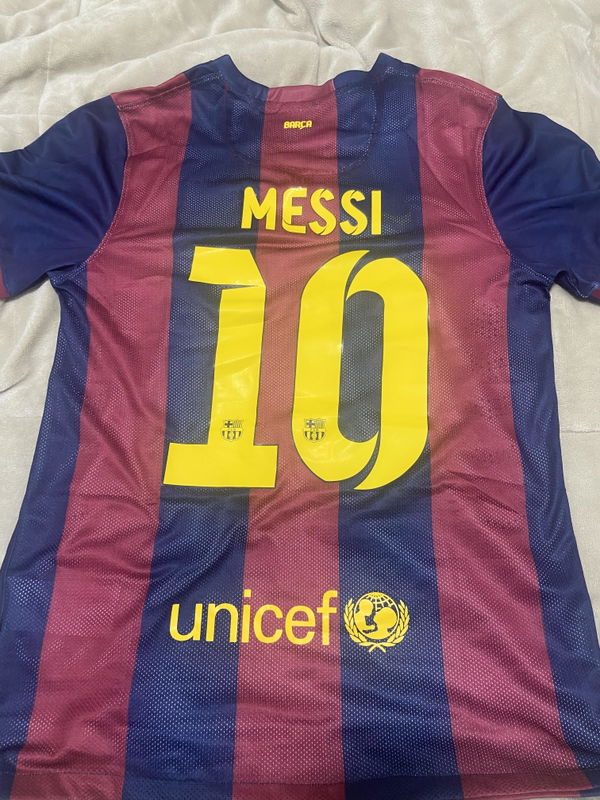 תמונה של fcbarcelona 14 15 home shirt מביקורת של אגם אלגרבלי