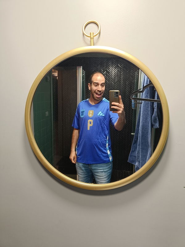 תמונה של חולצת משחק חוץ נבחרת ארגנטינה קופה אמריקה 2024 מביקורת של Dor Majlin