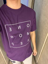 Oversized Unisex T-Shirt with One Mor Rep Print