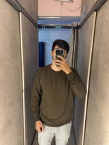 Unisex Classic Sweatshirt - Olive Green