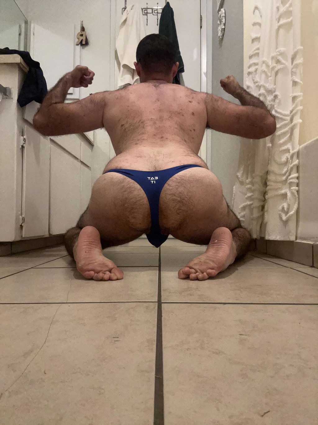 Eat It Thong /Blue