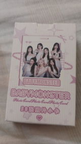 Babymonster photocards review photo