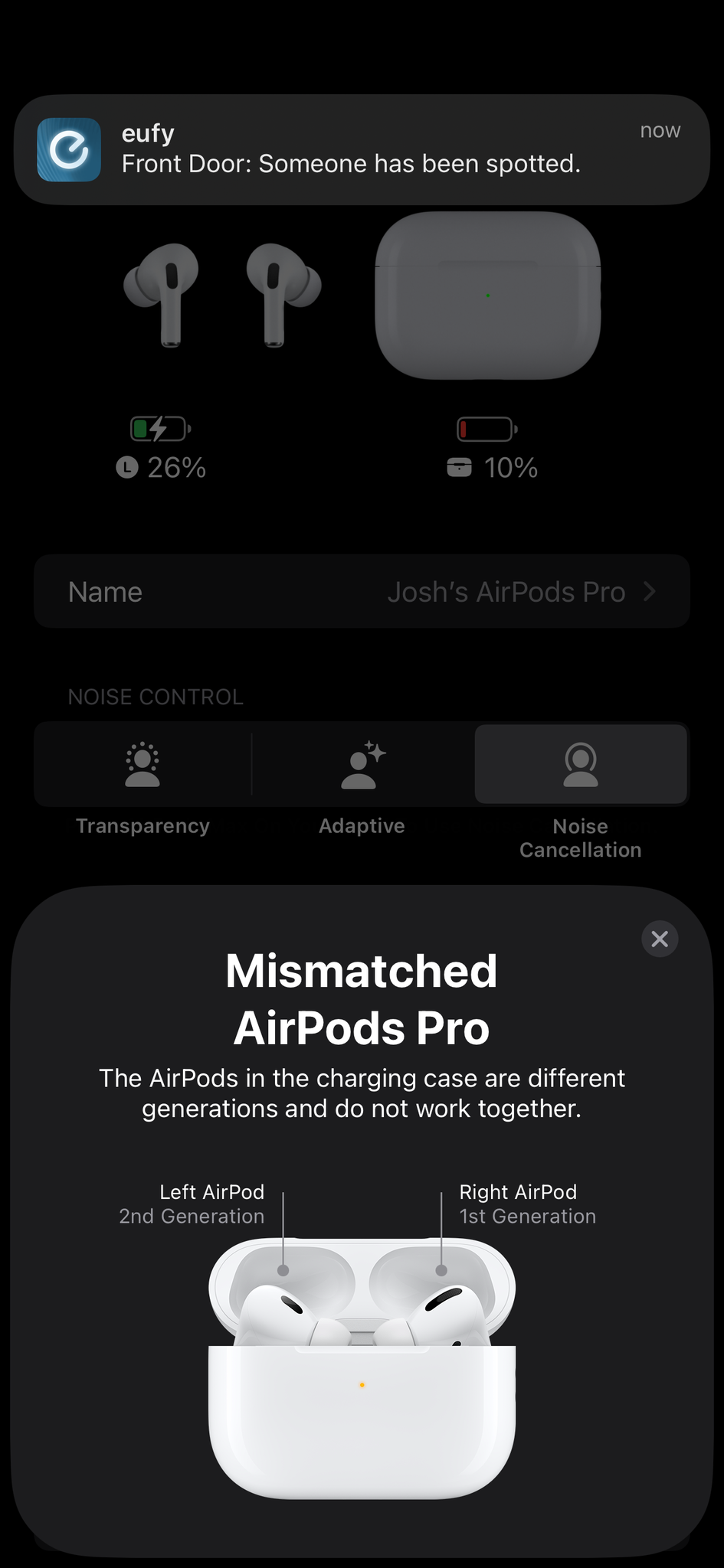 Right Replacement AirPod - AirPods Pro (2nd Generation) - Well