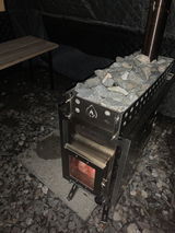 The Core Kit - Sauna Tent, Stove, Benches + Rocks.