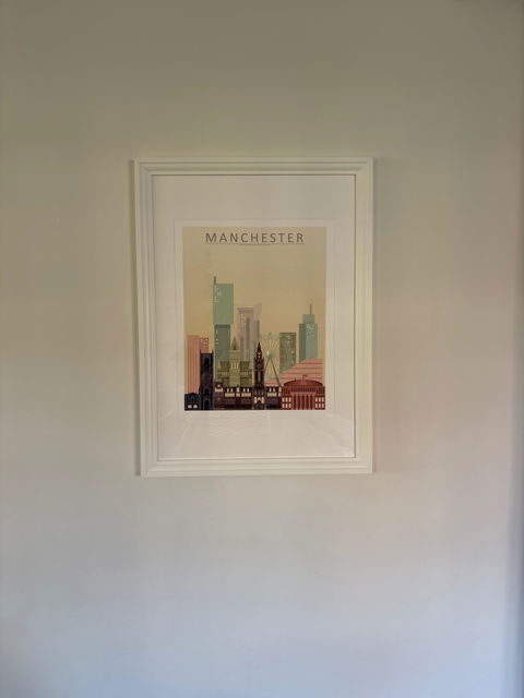 Manchester City Skyline Print | Wall Art