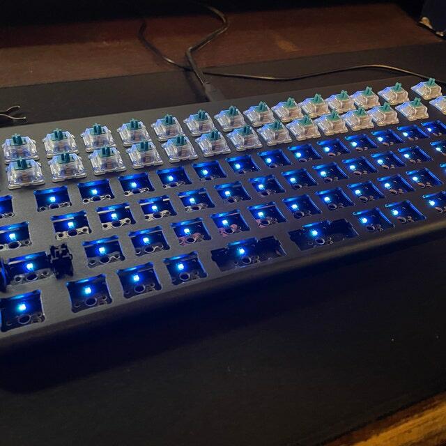 Cherry MX Blue Clicky RGB Switches – Thock King