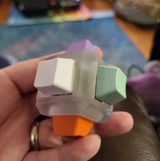 Fidget Cube Pro 6x Mechanical Switch Fidget Toy