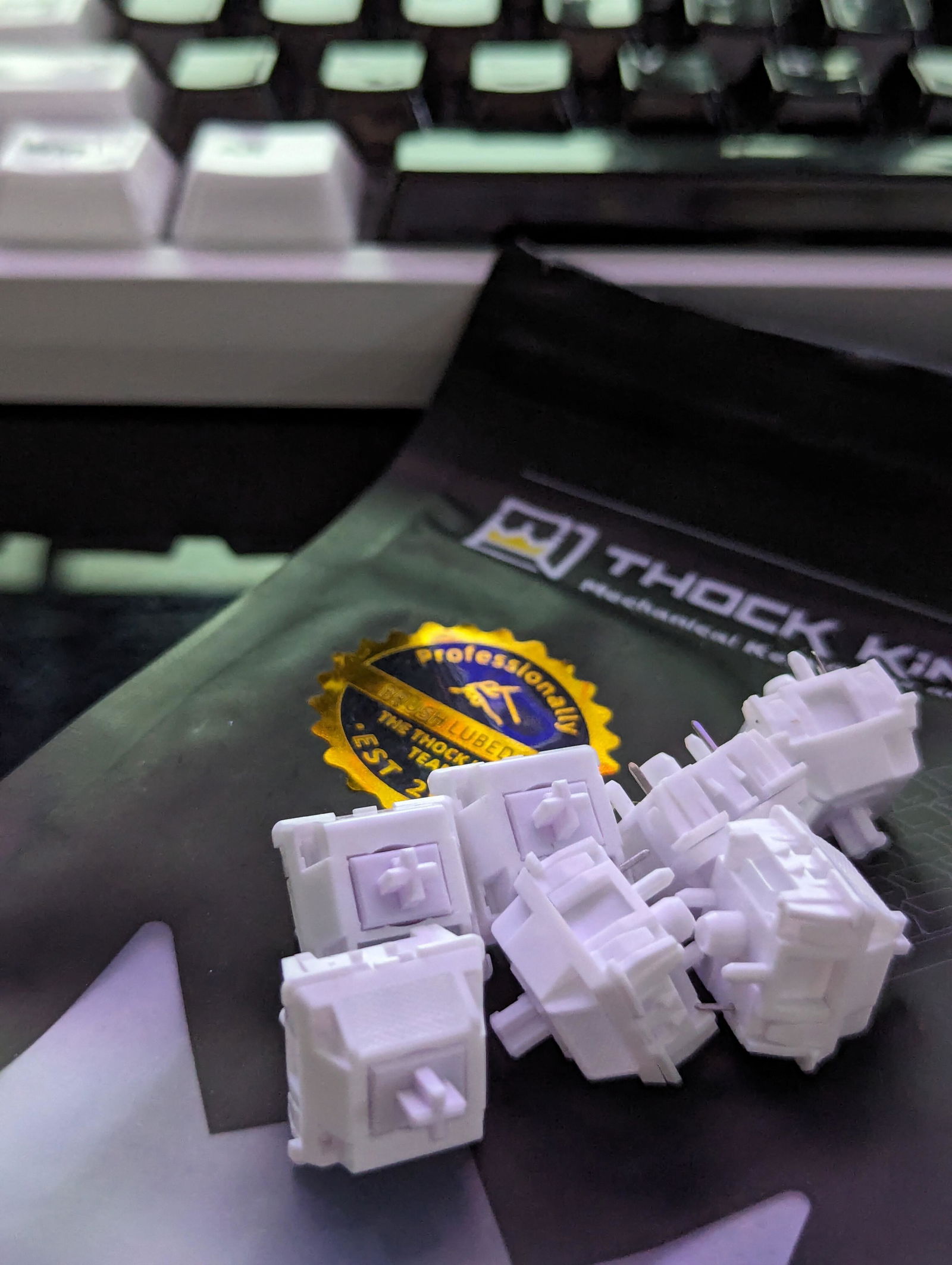 WS Wuque Studio Morandi Linear Switches – Thock King