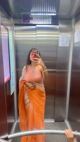 Ombré saree review photo