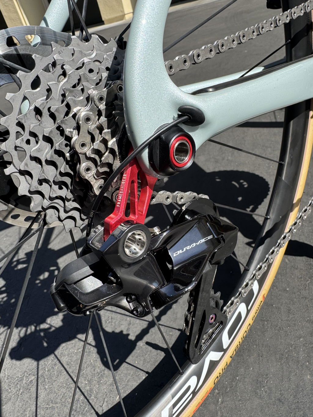 Ti-Master Titanium Rear Derailleur Pivot Axle | RD Shimano Dura-Ace R9250/R9100 | SRAM Red/Force AXS E1/D1 (Not Sixweel)